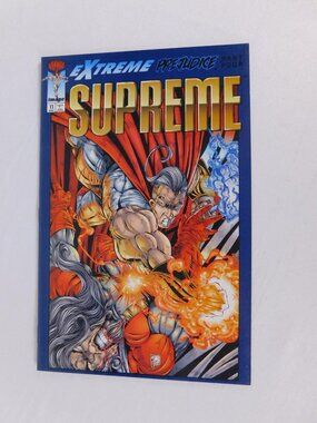 Supreme #11 Image Comics Pt 4 Extreme Prejudice Comic Book Color Em Rem